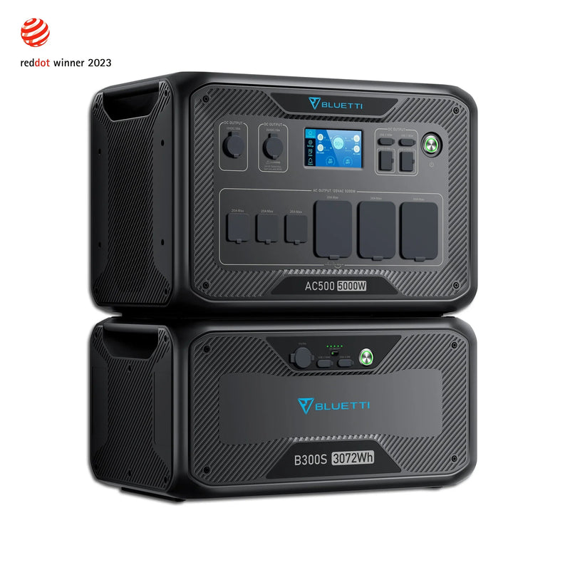 Bluetti AC500 + B300S - Home Battery Backup Power Station