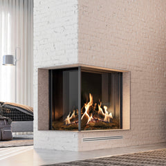 Faber MatriX Firebox, Natural Gas, Left-facing, Two-sided 33" X 26"