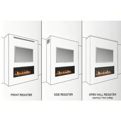 Majestic - Vent trim for Front Discharge Requires PH-FRT Passive Heat Kit -PHTRIM-36C - Pristine Home & Wellness