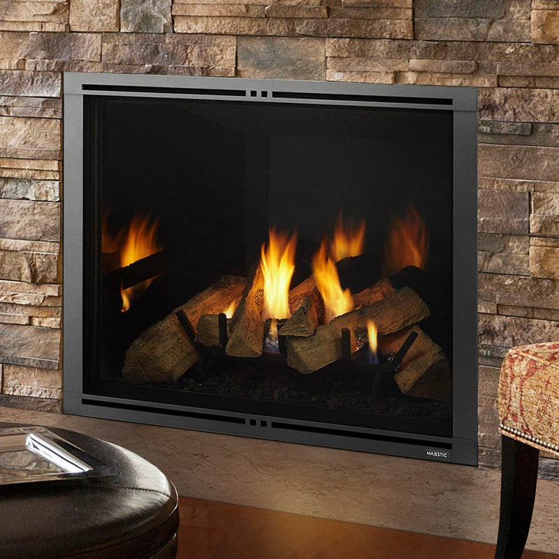 Majestic Marquis II 36-inch Top Direct Vent Fireplace with IntelliFire Touch Ignition NG - Pristine Home & Wellness