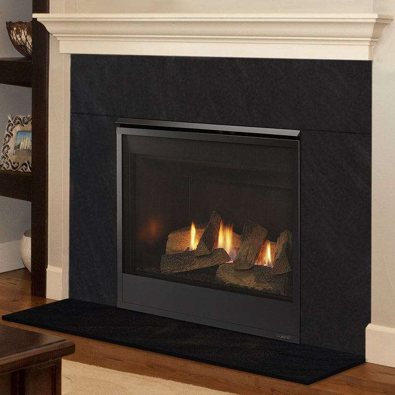 Majestic Mercury 32-inch Direct Vent Gas Fireplace Top/Rear Vent with Intellifire NG - Pristine Home & Wellness