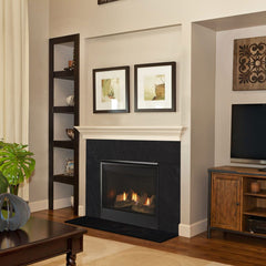 Majestic Mercury 32-inch Direct Vent Gas Fireplace Top/Rear Vent with Intellifire NG - Pristine Home & Wellness