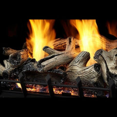 Monessen 18" 6 piece Beachcomber Burncrete refractory log set for Natural Blaze VF 18" burner - Pristine Home & Wellness