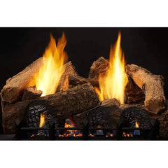 Monessen 18" 7pc Berkley Oak refractory log set for Natural Blaze VF 18" burner - Pristine Home & Wellness