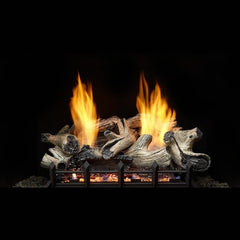 Monessen 30" 6 piece Beachcomber Burncrete refractory log set for Natural Blaze VF 24" burner - Pristine Home & Wellness