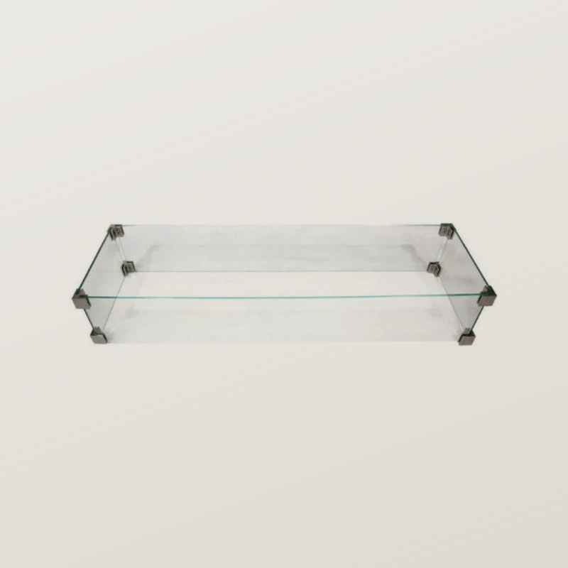 Elementi Hampton fire pit wind screen