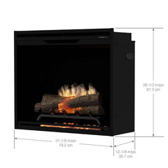 Dimplex Revillusion 30" Built-In Electric Firebox - Black - REV30-BL - image 2