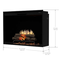Dimplex Revillusion 42" Built-In Electric Firebox - Black - REV42-BL - image 2