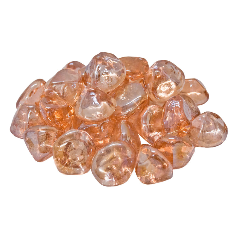 American Fyre Designs Rose Diamond Nuggets Fire Glass - Pristine Home & Wellness