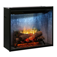 Dimplex Revillusion® 30" Built-In Electric Firebox/Fireplace Insert, Weathered Concrete Gray