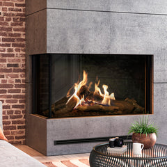 Faber MatriX Firebox, Natural Gas, Left-facing, Two-sided, 41" X 26"