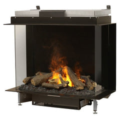 Faber e-MatriX Electric Firebox, Three-sided, Bay, 32"X26"