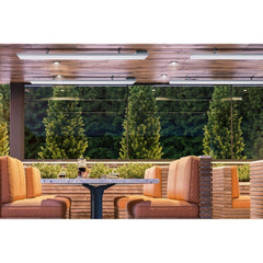Dimplex DLW Series 53.5" Outdoor/Indoor Radiant Heater - 240V, 2400W - White