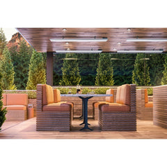 Dimplex DLW Series 70" Outdoor/Indoor Radiant Heater - 240V, 3200W - White