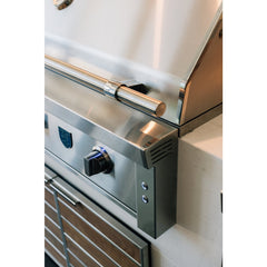 American Made Grills Estate 36" Grill - Liquid Propane - Includes: Red Brass Burners, Rotisserie, Added IRB Burner, Griddle Plate, Smoke Tray, Care Kit