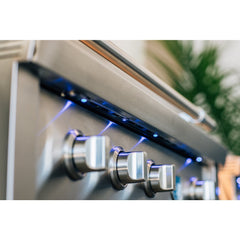 American Made Grills Estate 36" Grill - Natural Gas - Includes: Red Brass Burners, Rotisserie, Added IRB Burner, Griddle Plate, Smoke Tray, Care Kit