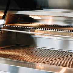 American Made Grills Estate 42" Grill - Liquid Propane - Includes: Red Brass Burners, Rotisserie, Added IRB Burner, Griddle Plate, Smoke Tray, Care Kit