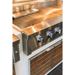 American Made Grills Estate 42" Grill - Natural Gas - Includes: Red Brass Burners, Rotisserie, Added IRB Burner, Griddle Plate, Smoke Tray, Care Kit