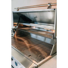 American Made Grills Estate 42" Grill - Natural Gas - Includes: Red Brass Burners, Rotisserie, Added IRB Burner, Griddle Plate, Smoke Tray, Care Kit