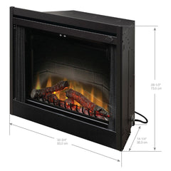 Dimplex 33″ Deluxe Built-in Electric Firebox Insert BF33DXP