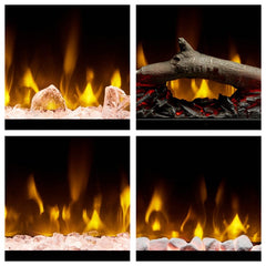 Dimplex Sierra 72" Wall/Built-In Linear Electric Fireplace
