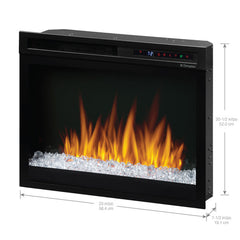 Dimplex 23" Multi-Fire XHD™ Firebox with Acrylic Ember Media Bed