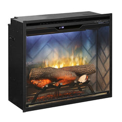 Dimplex Revillusion® 24" Built-In Electric Firebox/Fireplace Insert, Herringbone