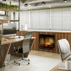 Dimplex Revillusion® 36" Portrait Built-In Firebox, Herringbone