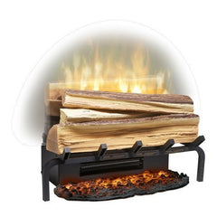 Dimplex Revillusion® 20" Plug-In Fresh Cut Log Set w/ Ash Mat