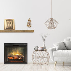 Dimplex Revillusion® 24" Built-In Electric Firebox/Fireplace Insert, Weathered Concrete Gray